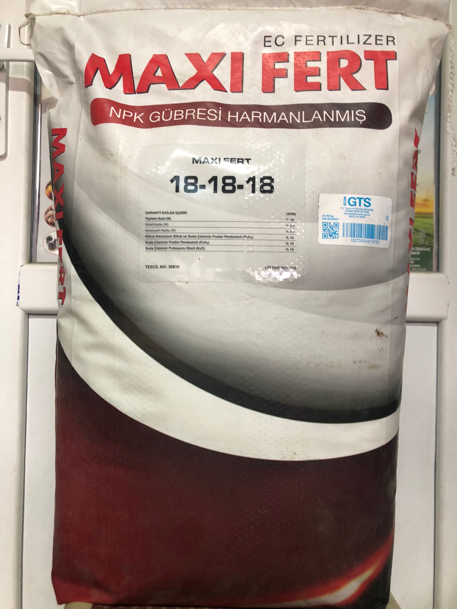 Maxifert 18-18-18 15 kg